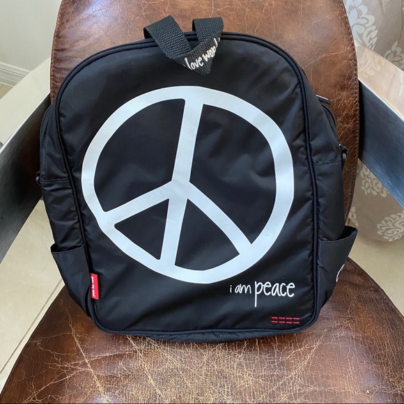 peace love world backpack
